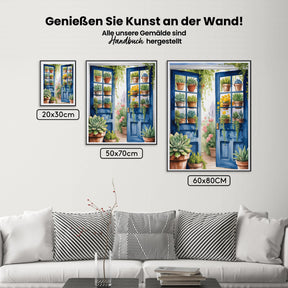 Malen nach Zahlen - Blumenladen