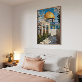Malen nach Zahlen - Blüten von Al-Quds