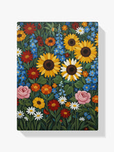 Malen nach Zahlen - Boho-Blumenmuster