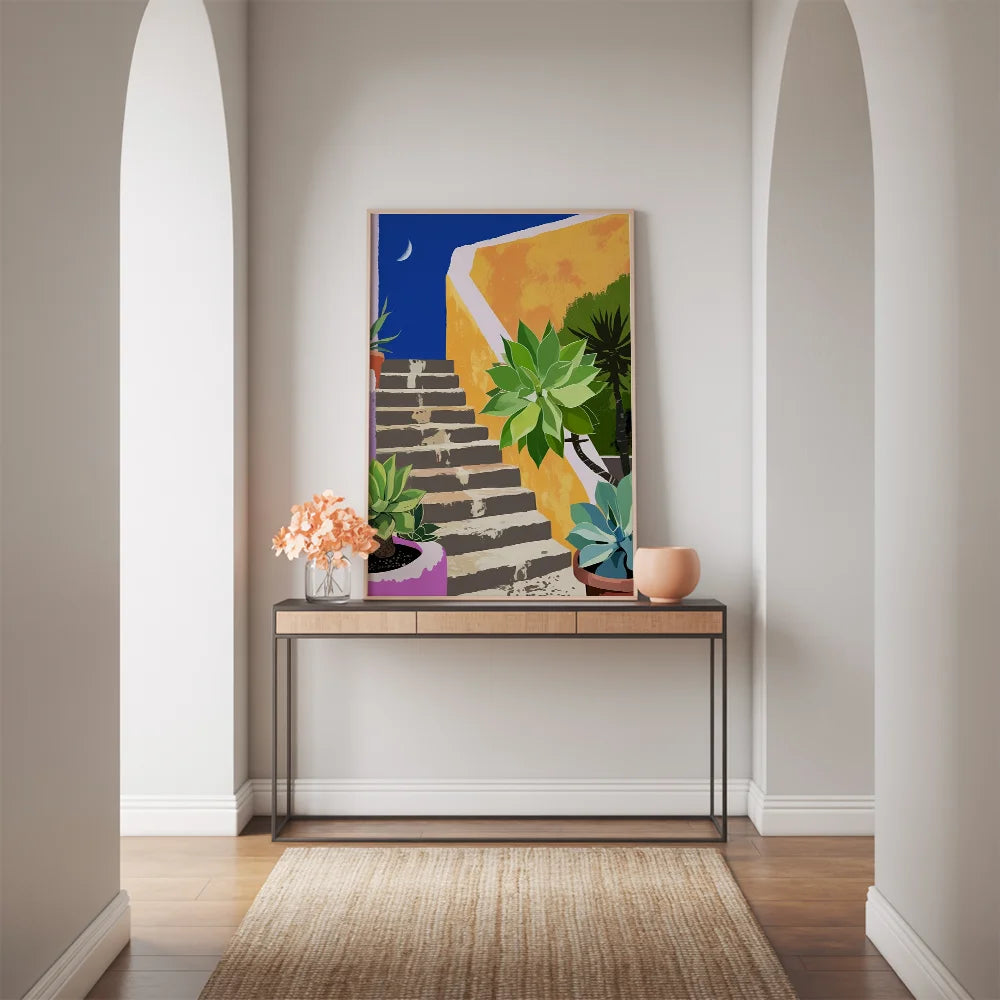 Malen nach Zahlen - Boho-Illustration Botanisch