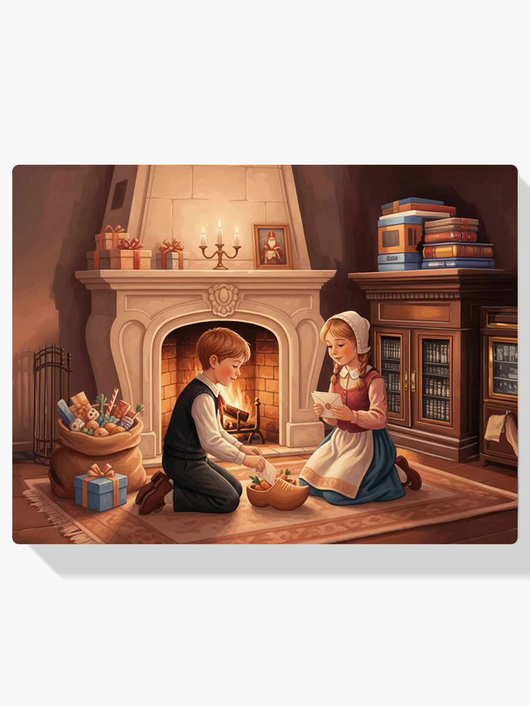 Malen nach Zahlen - Briefe an den Weihnachtsmann