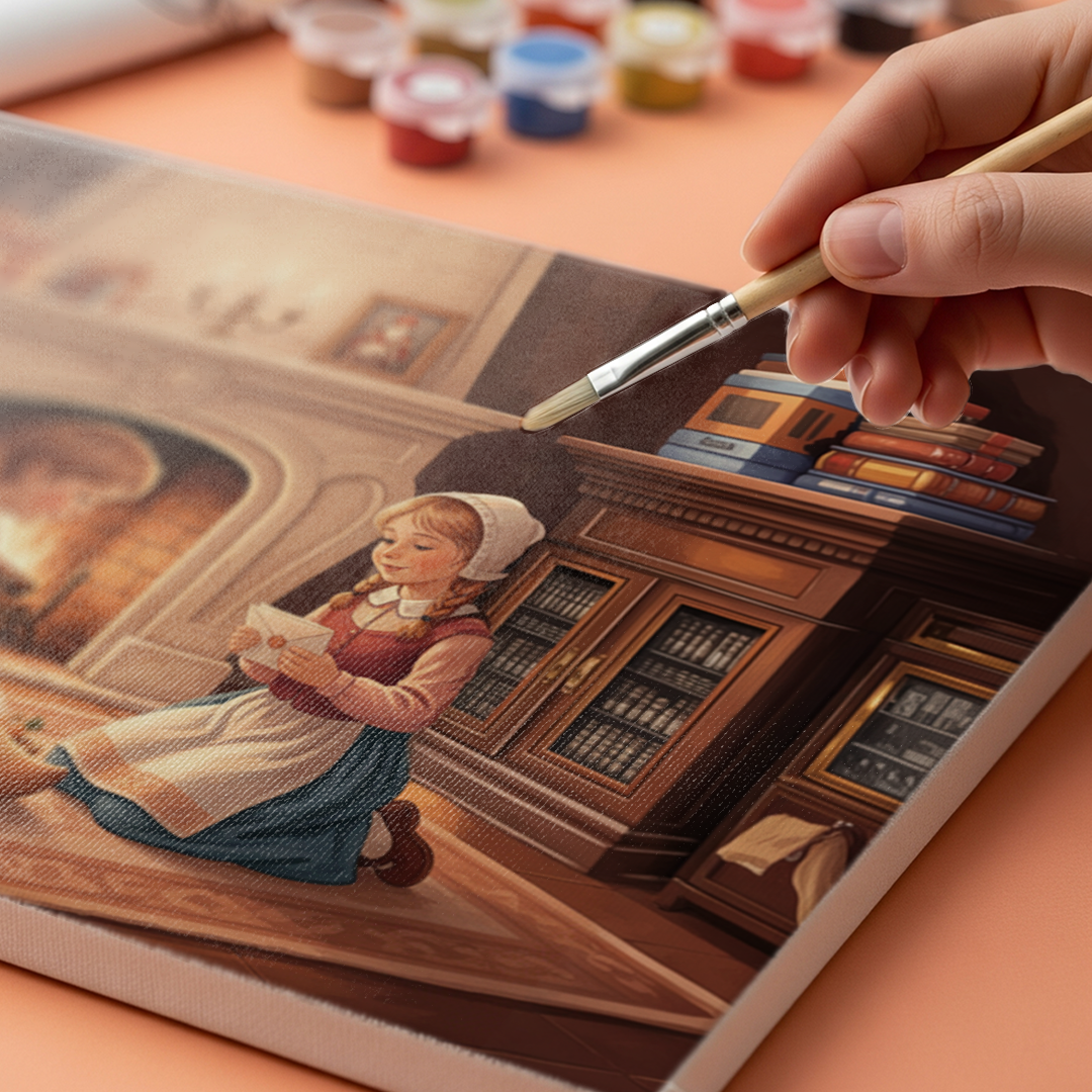 Malen nach Zahlen - Briefe an den Weihnachtsmann