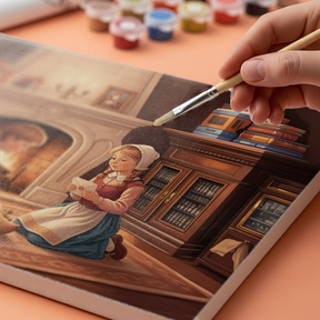 Malen nach Zahlen - Briefe an den Weihnachtsmann