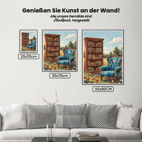 Malen nach Zahlen - Bücherliebhaber