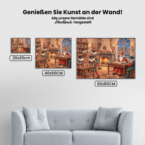 Malen nach Zahlen - Der Geschenkeworkshop