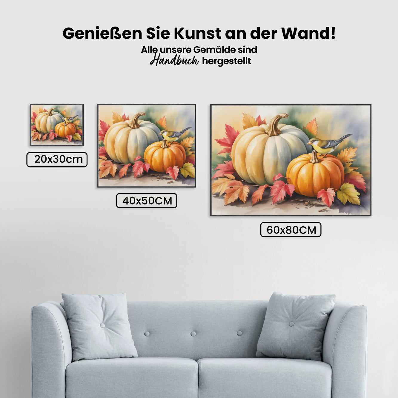 Malen nach Zahlen - Der Reichtum des Herbstes