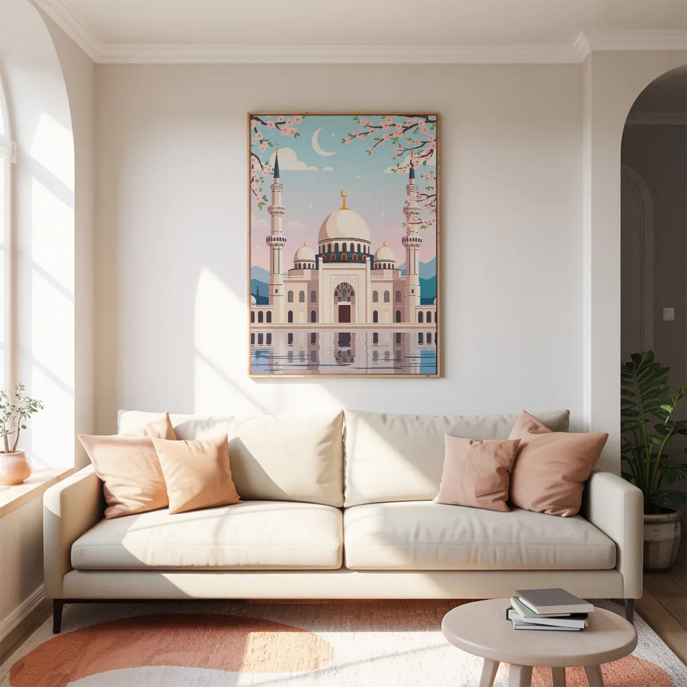Malen nach Zahlen - Die Blossom-Moschee