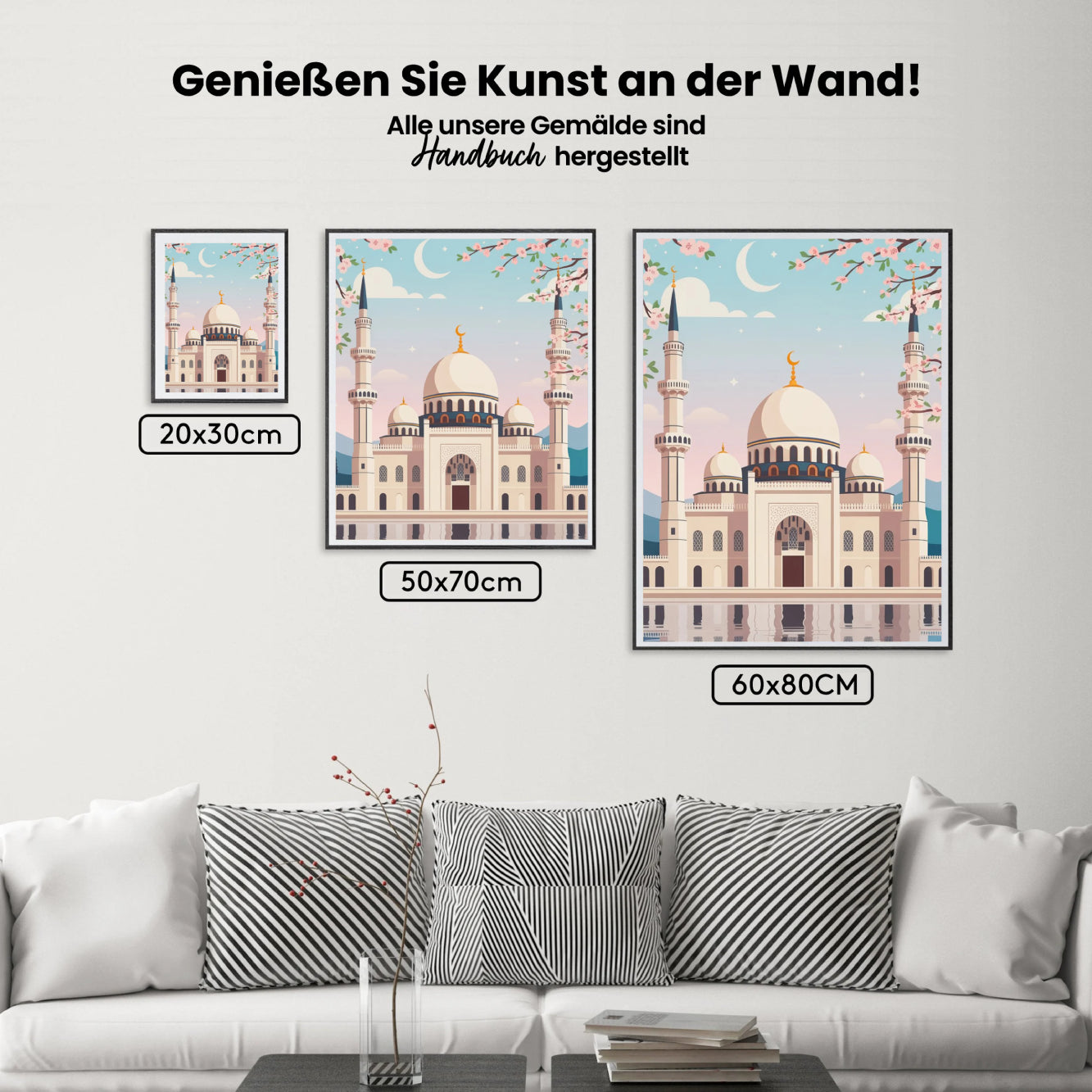 Malen nach Zahlen - Die Blossom-Moschee