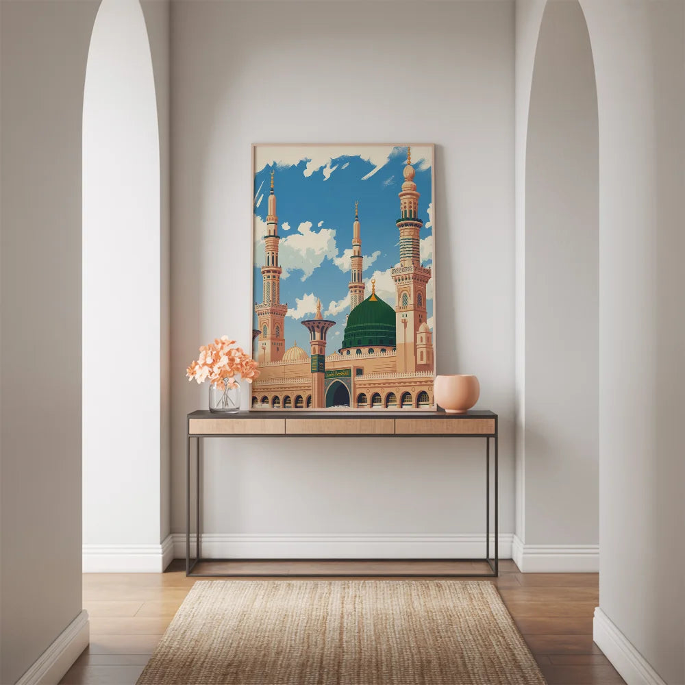 Malen nach Zahlen - Die Medina-Moschee