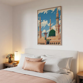 Malen nach Zahlen - Die Medina-Moschee