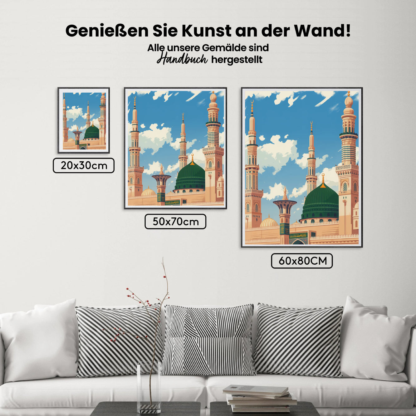 Malen nach Zahlen - Die Medina-Moschee