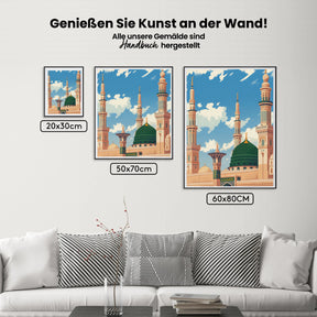 Malen nach Zahlen - Die Medina-Moschee