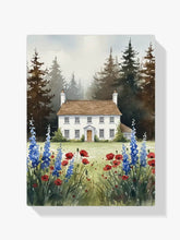 Malen nach Zahlen - Dorf-Cottage-Garten
