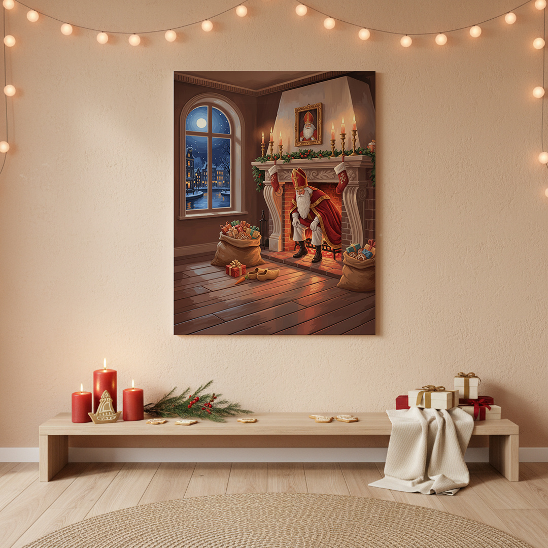 Malen nach Zahlen - Durch den Schornstein