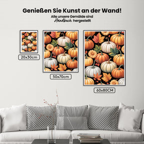 Malen nach Zahlen - Ernte des Herbstes