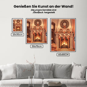 Malen nach Zahlen - Festliche Wohnraumdekorationen