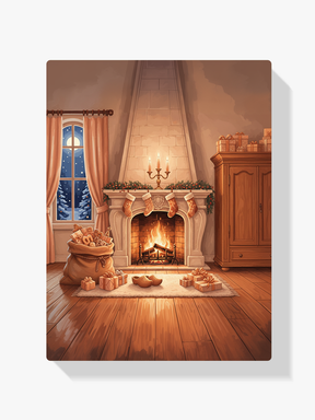 Malen nach Zahlen - Gemütliches niederländisches Wohnzimmer