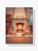 Malen nach Zahlen - Geschenke am Kamin