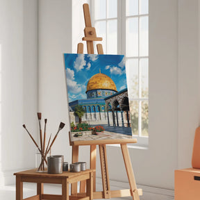 Malen nach Zahlen - Goldene Moschee-Gelassenheit