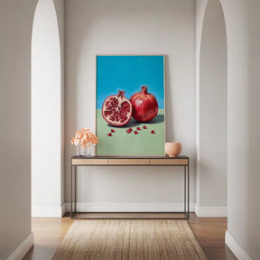 Malen nach Zahlen - Granatapfel-Acrylfarbe