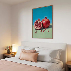 Malen nach Zahlen - Granatapfel-Acrylfarbe