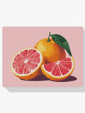 Malen nach Zahlen - Grapefruit-Tagtraum