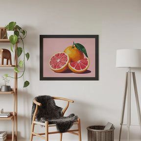 Malen nach Zahlen - Grapefruit-Tagtraum
