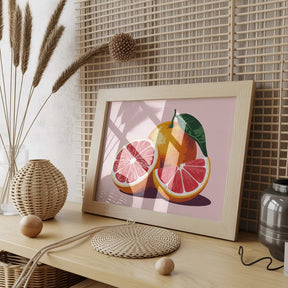 Malen nach Zahlen - Grapefruit-Tagtraum