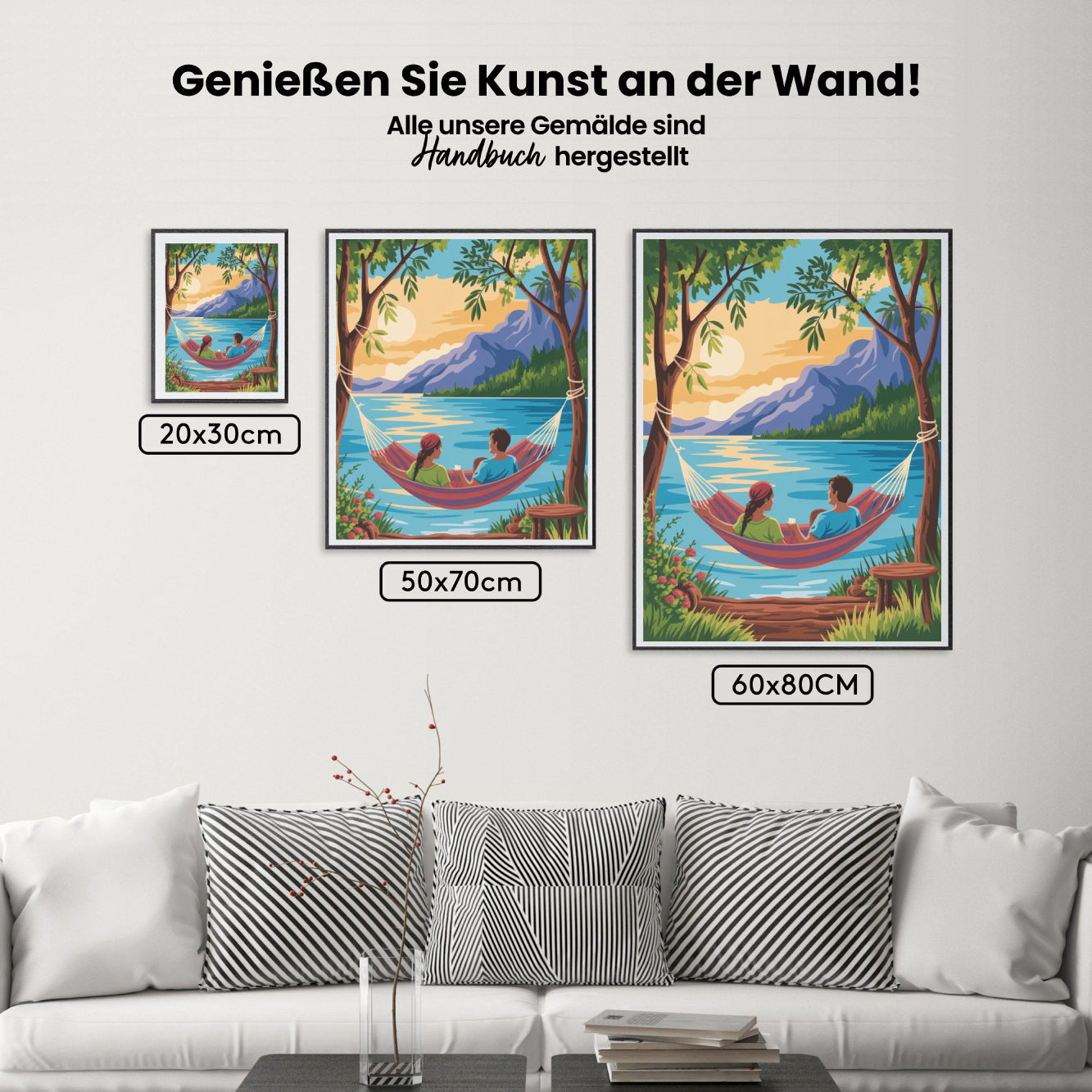 Malen nach Zahlen - Hängematten-Geschichten