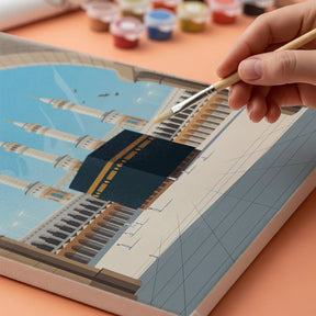 Malen nach Zahlen - Heilige Kaaba