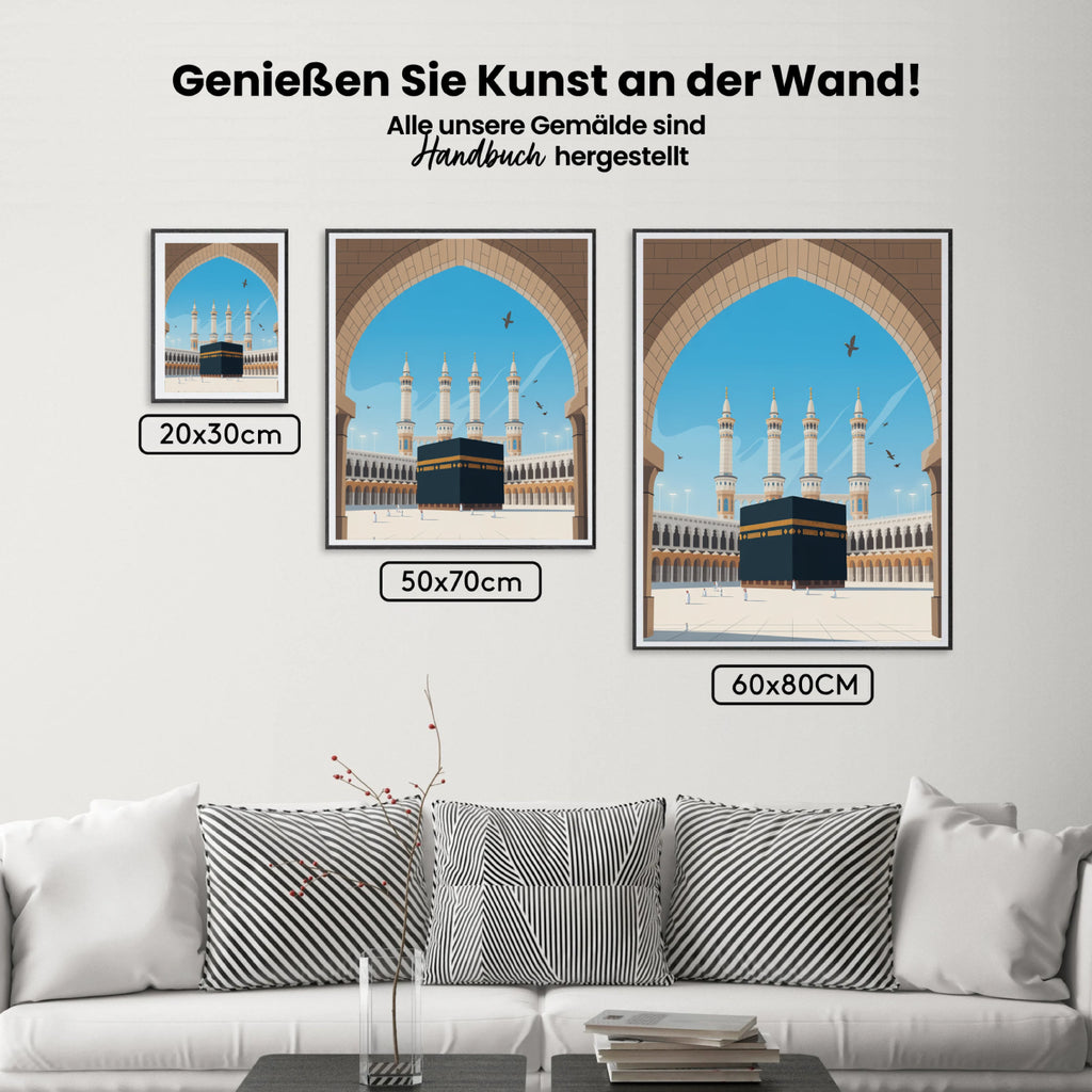 Malen nach Zahlen - Heilige Kaaba