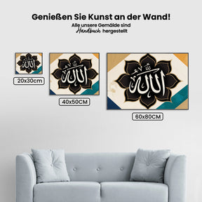 Malen nach Zahlen - Heilige Kalligraphie