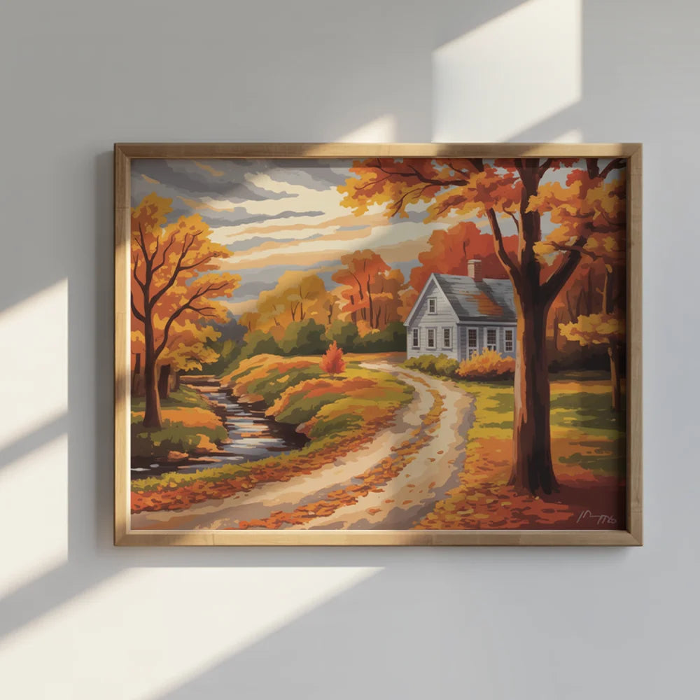Malen nach Zahlen - Herbst-Retreat