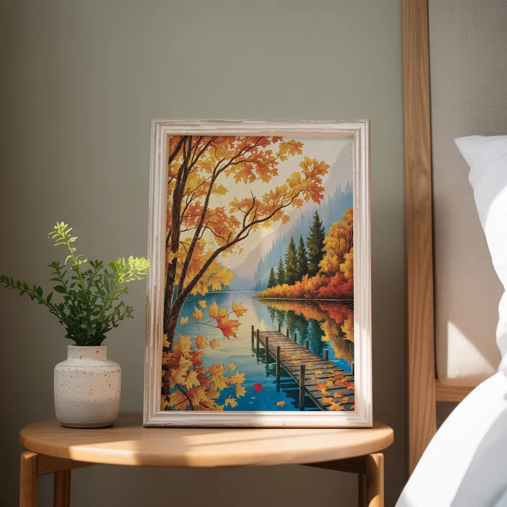 Malen nach Zahlen - Herbstliche Schönheit