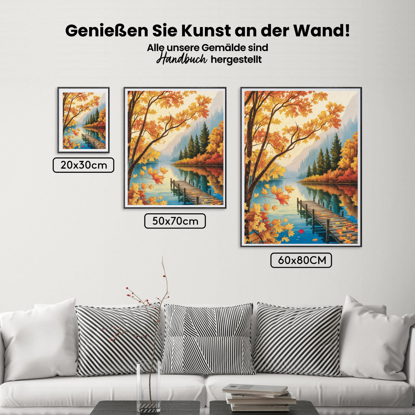 Malen nach Zahlen - Herbstliche Schönheit