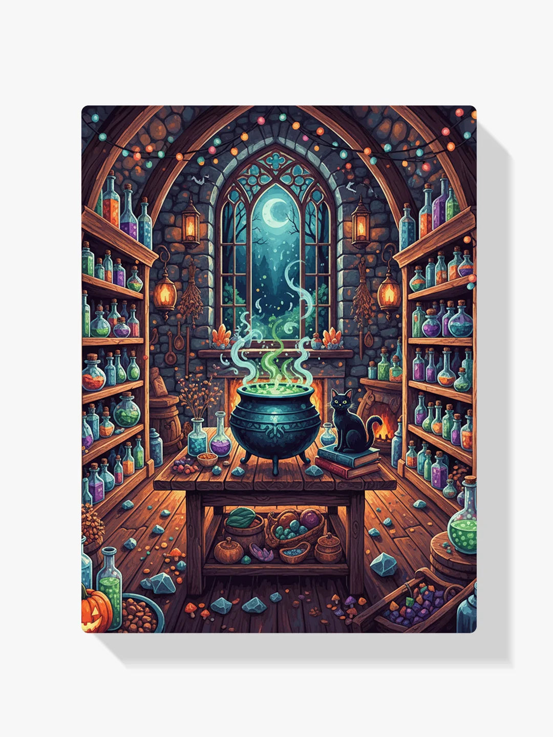 Malen nach Zahlen - Hexentrankraum