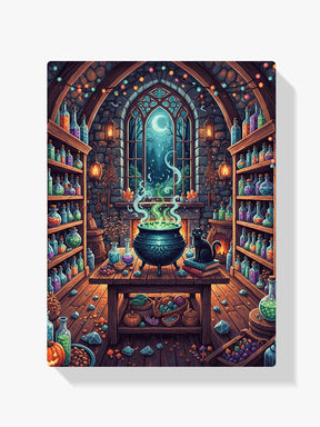 Malen nach Zahlen - Hexentrankraum