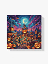 Malen nach Zahlen - Jack-O'-Lantern-Dorf