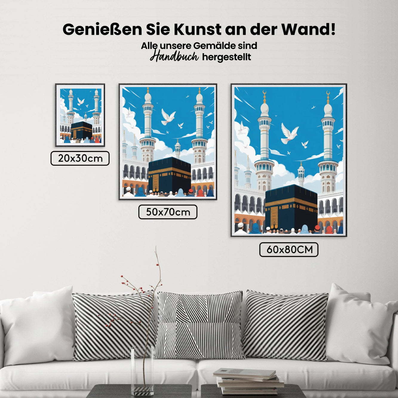 Malen nach Zahlen - Kaaba-Gelassenheit