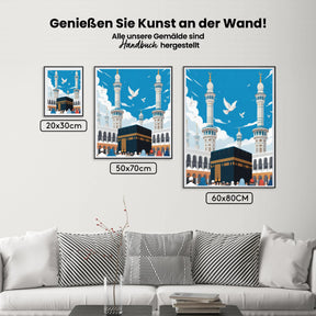 Malen nach Zahlen - Kaaba-Gelassenheit