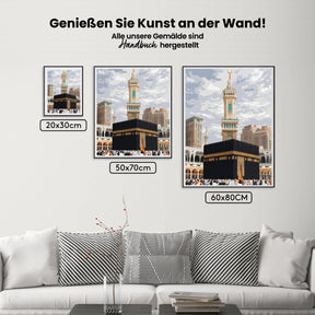 Malen nach Zahlen - Kaaba-Turm