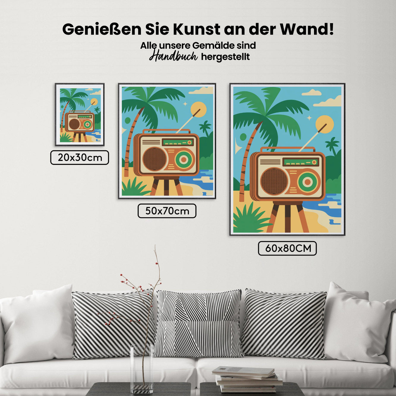 Malen nach Zahlen - Kokosnuss-Radio