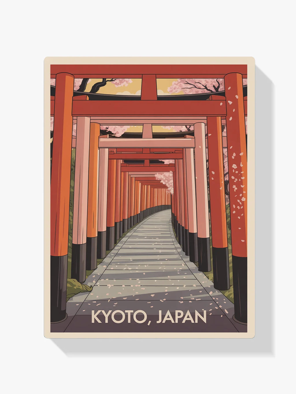 Malen nach Zahlen - Kyoto, Japan