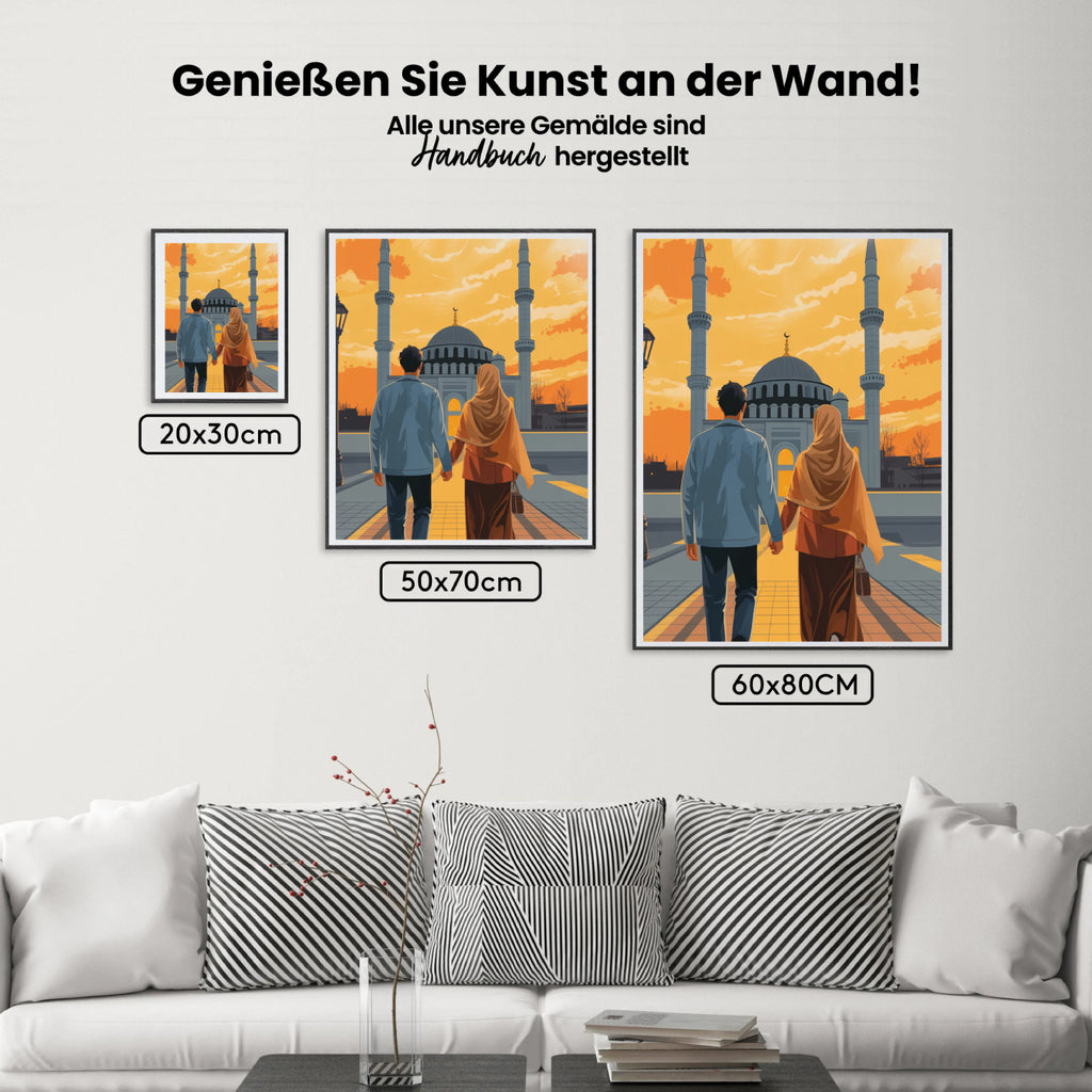 Malen nach Zahlen - Liebe und Glaube
