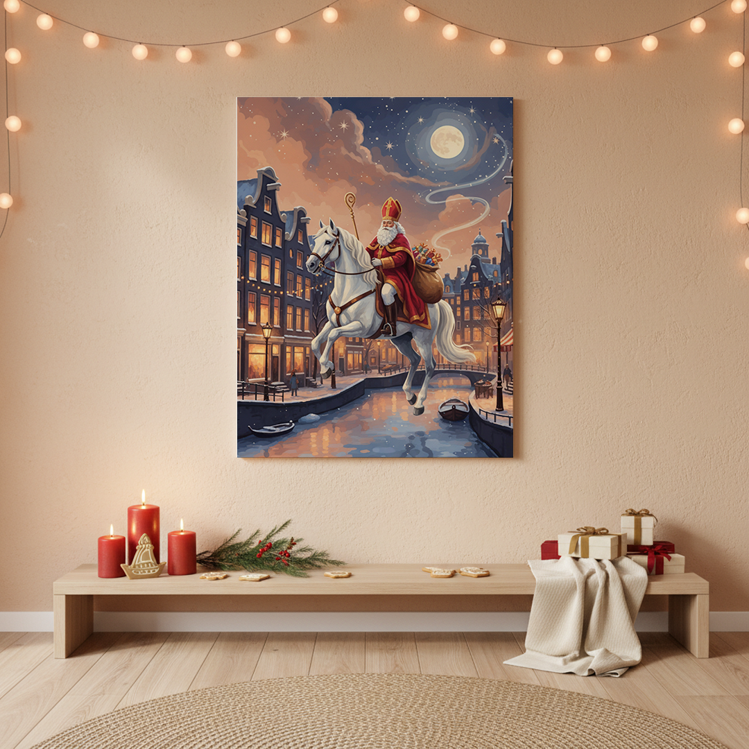 Malen nach Zahlen - Magische Abendfahrt