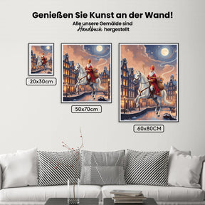 Malen nach Zahlen - Magische Abendfahrt