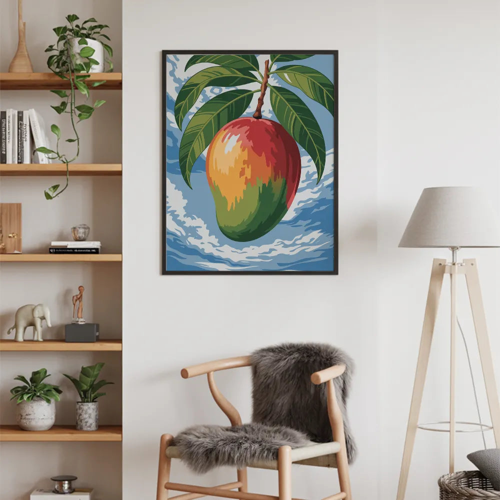 Malen nach Zahlen - Mango-Himmel