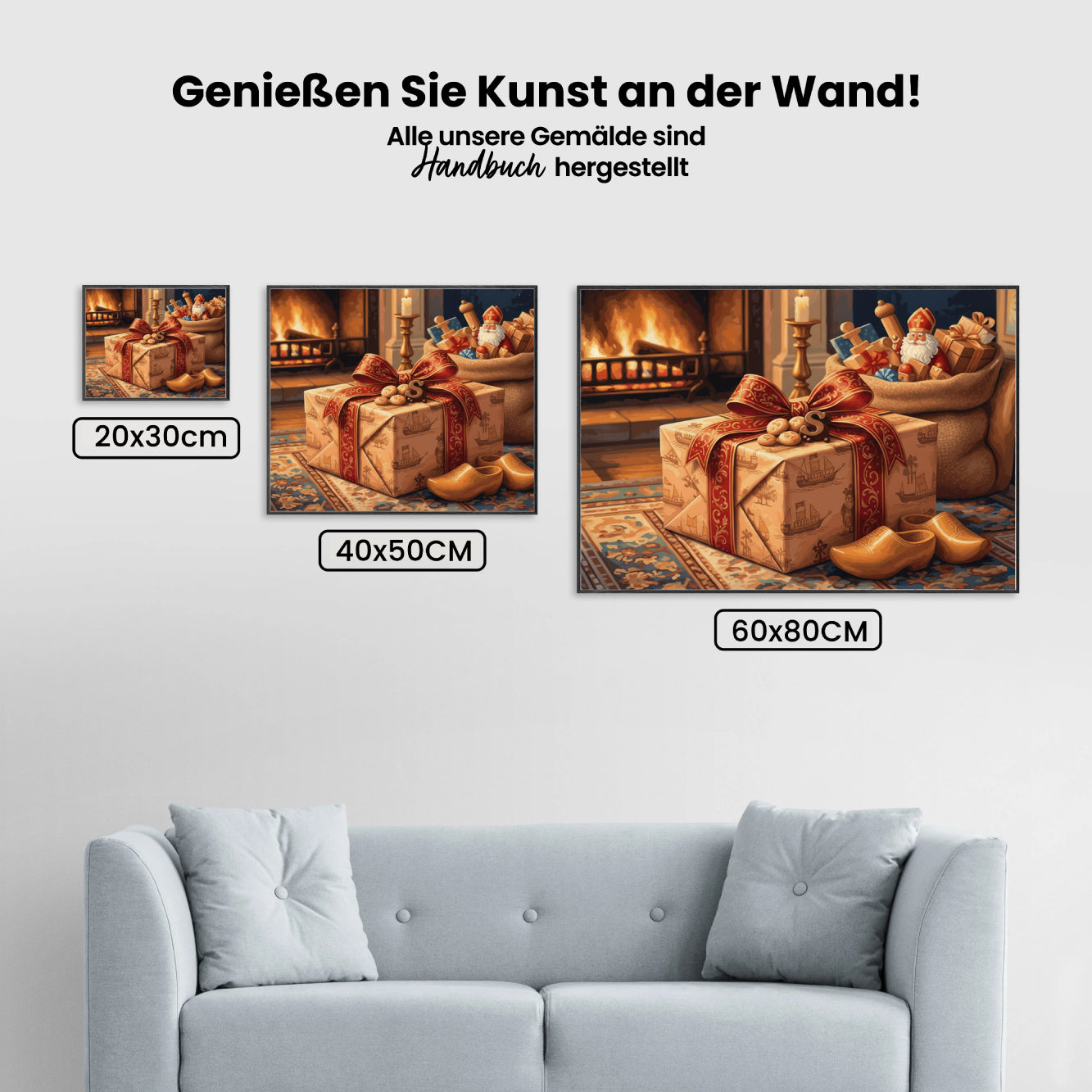 Malen nach Zahlen - Mit Liebe verpackt