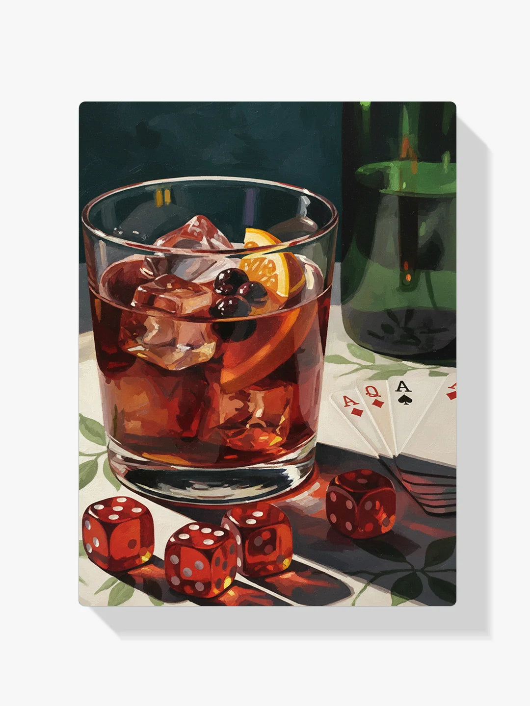 Malen nach Zahlen - Moderner Cocktail