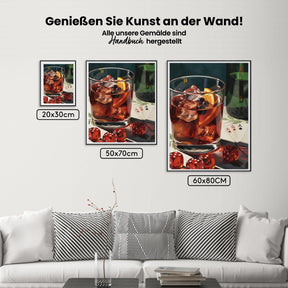 Malen nach Zahlen - Moderner Cocktail